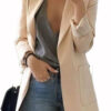Fashion Lapel Slim Cardigan Temperament Suit Coat