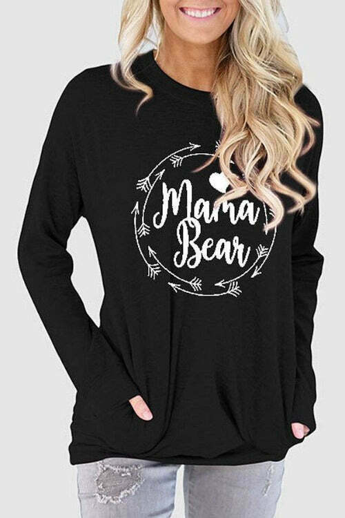 Solid Color Open Tube Long Sleeve T-shirt