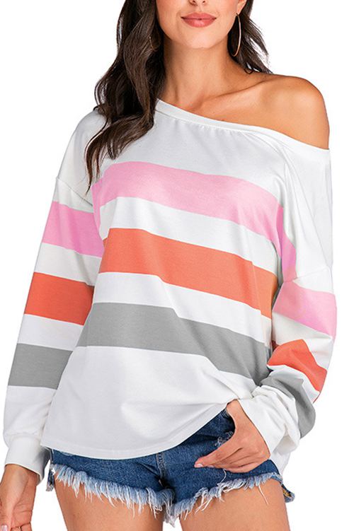 Striped   T - Shirt