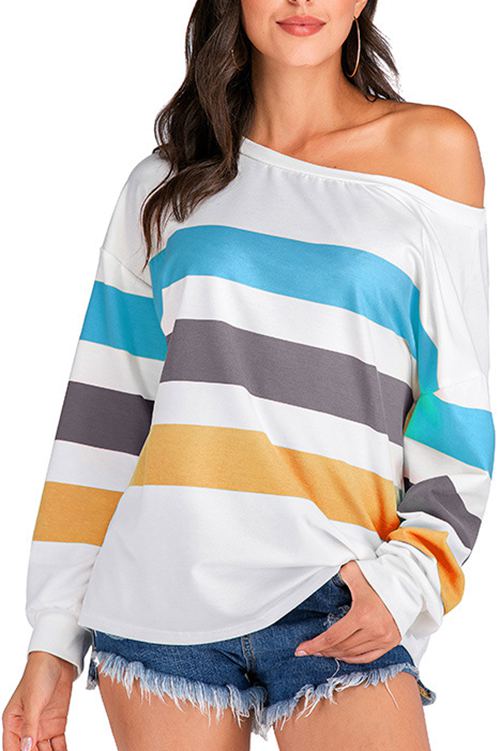 Striped   T - Shirt