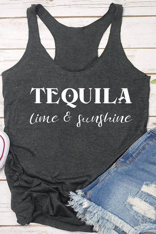 Tequila Lime & Sunshine Tank Top